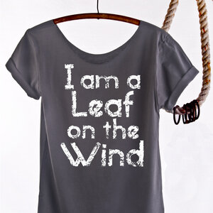 I Am A Leaf On The Wind Shirt Firefly Off the Shoulder Slouchy