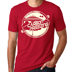 Star Wars Carbonite Unisex Shirt in Red or Ash White