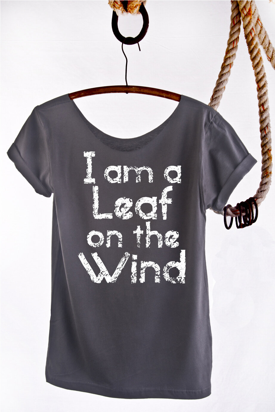 I Am A Leaf On The Wind Shirt Firefly Off the Shoulder Slouchy