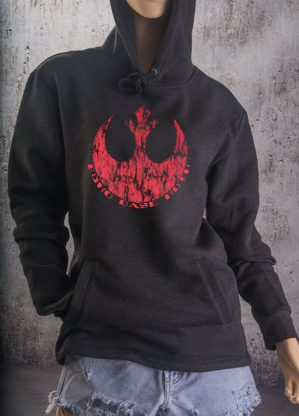 Fitted Hoodie Star Wars Rebel Alliance Echo Base Hoth