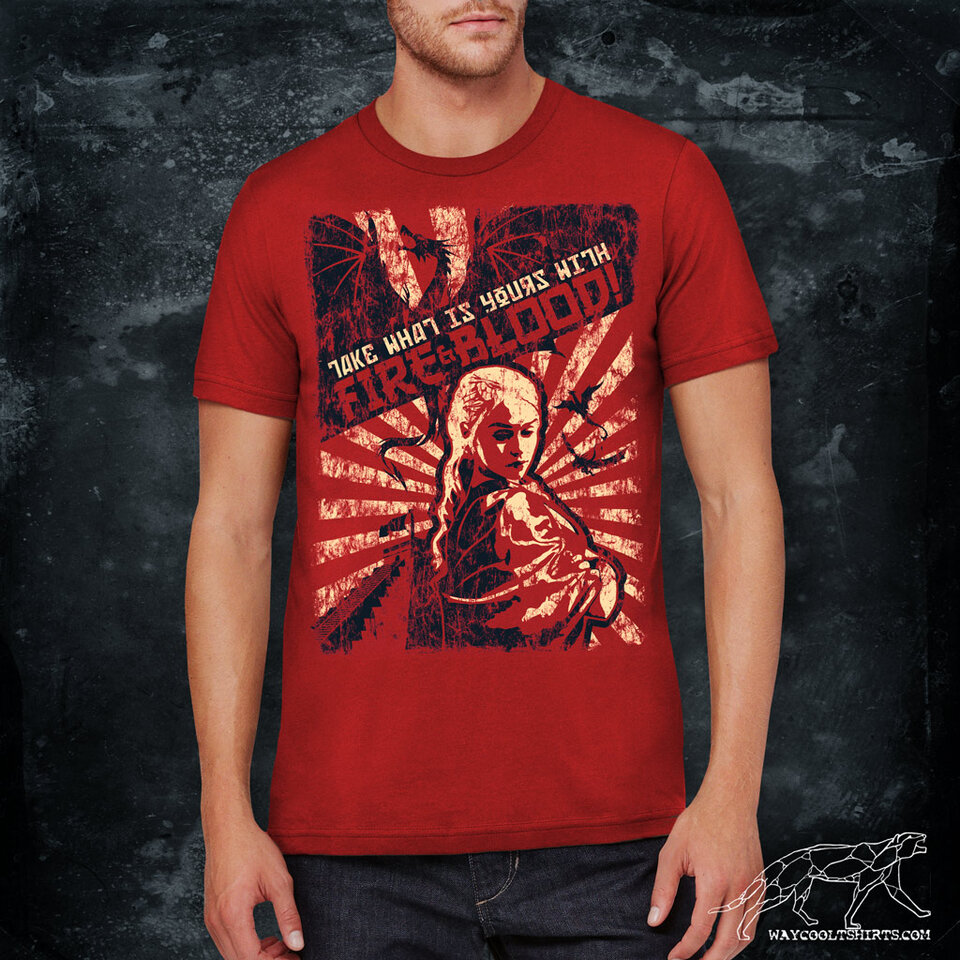Fire & Blood Unisex Tee
