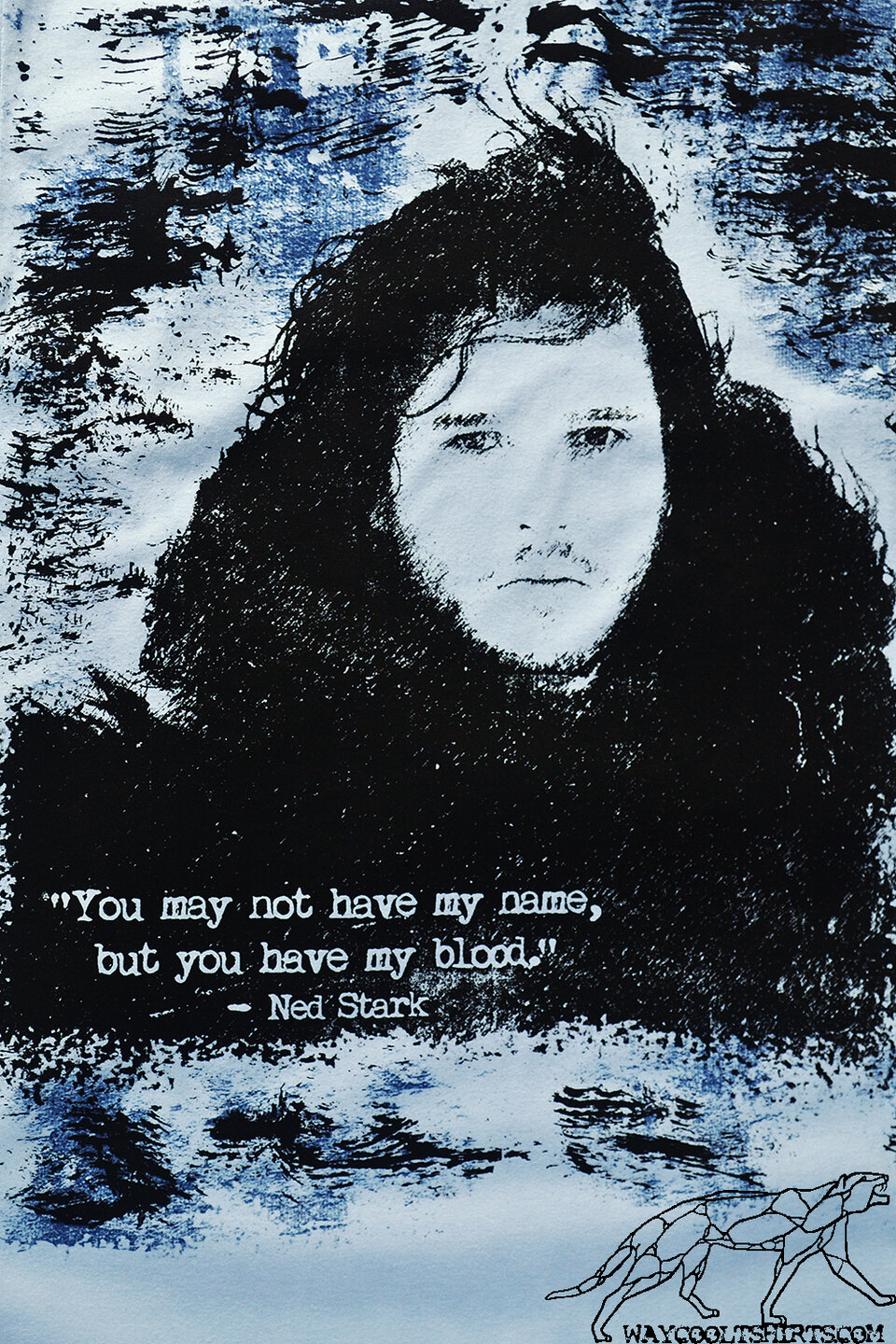 Jon Snow Game of Thrones Slouchy off the Shoulder Shirt