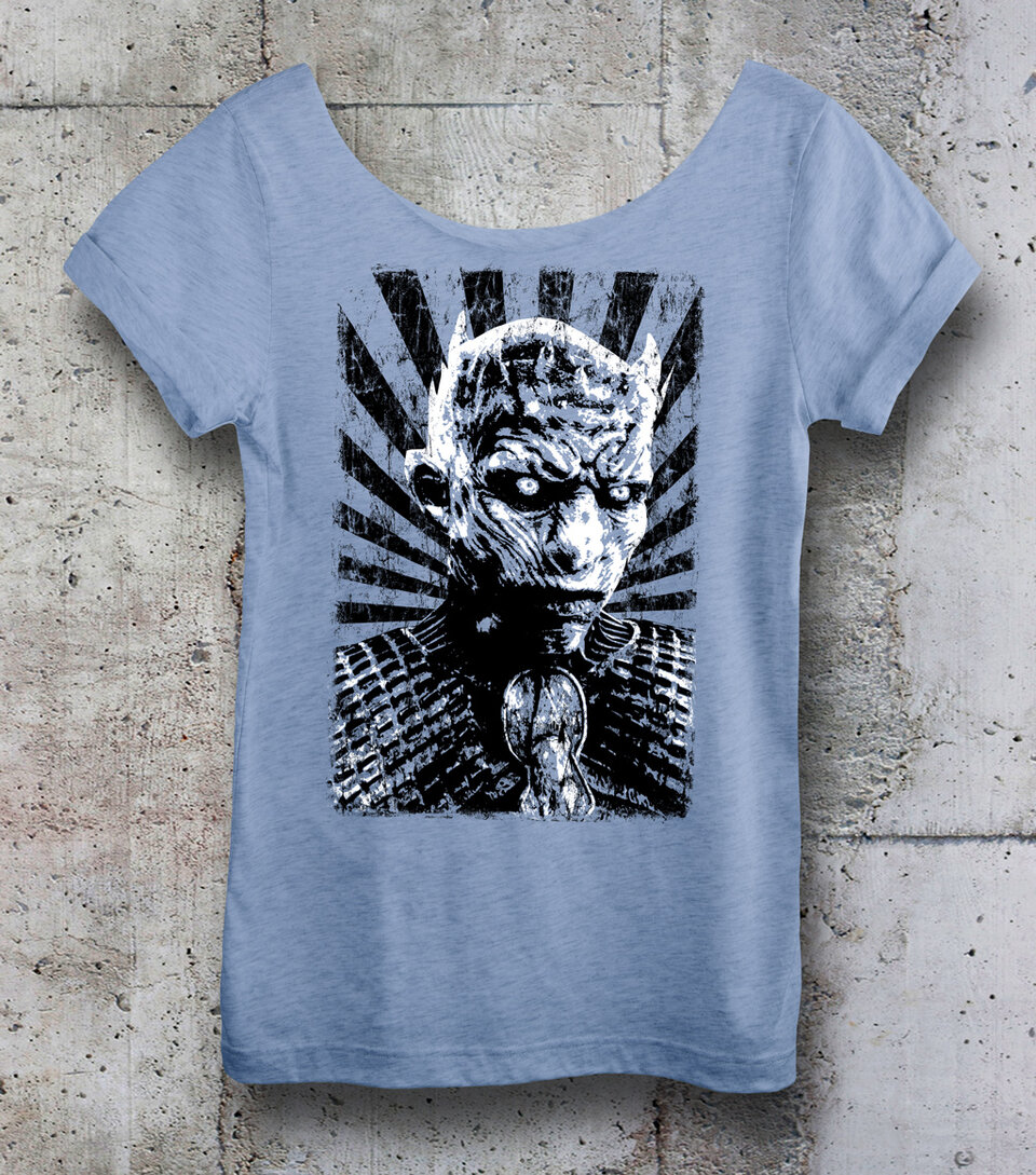 Game of Thrones Shirt: The Night King Shirt. Winter Is Coming! White Walkers Shi