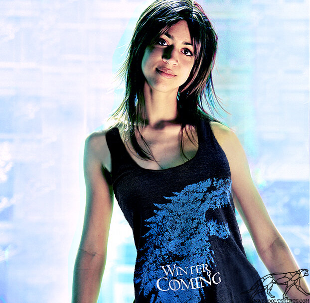 Game of Thrones Racerback Tank WINTER Is COMING to House Stark.
