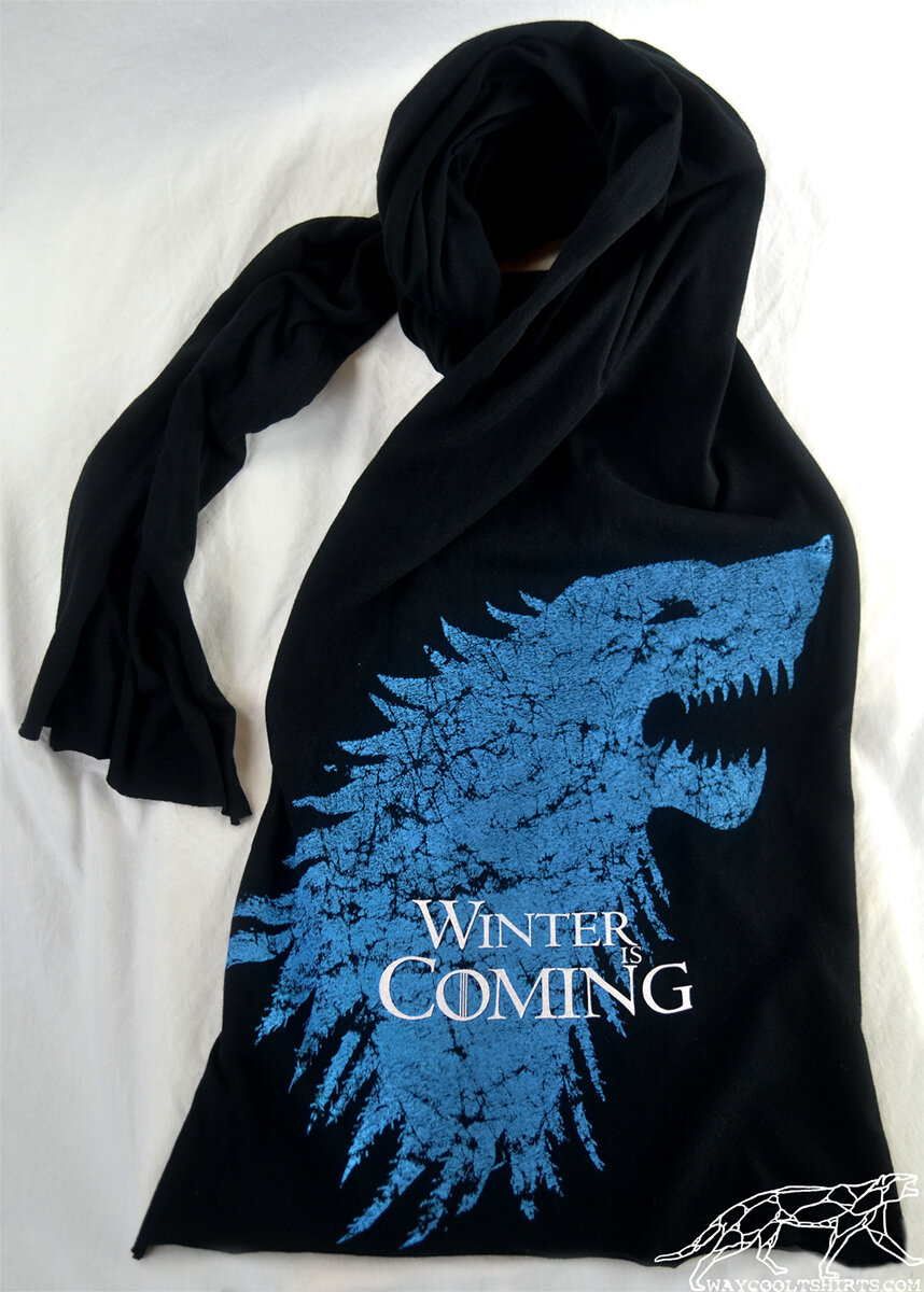 Game of Thrones Black Scarf