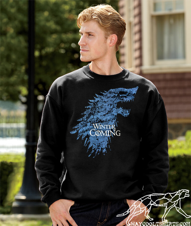 Game of Thrones Winter Is Coming Crew Neck Sweatshirt