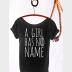 A Girl Has No Name Shirt Game of Thrones Off the Shoulder Slouchy