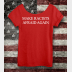 Make Racists Afraid Again Women's Slouchy Shirt