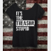 It's The Treason, Stupid Women's Off the Shoulder Slouchy Tee