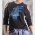 Cold Shoulder Shirt Winter Is Coming Game of Thrones Stark Direwolf Sigil