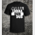 Rick and Morty Shirt: Wubbalubbadubdub Shirt. Unisex Tee in Black.