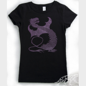 Game of Thrones Baby Dragon Girls Fitted Tee