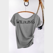 Wildling Shirt Game of Thrones Off the Shoulder Slouchy
