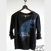 Winter Is Coming Women's Slouchy Long Sleeve Shirt