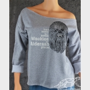 Star Wars Wookiee Off The Shoulder Slouchy Flashdance Sweatshirt
