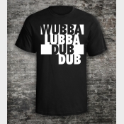 Rick and Morty Shirt: Wubbalubbadubdub Shirt. Unisex Tee in Black.