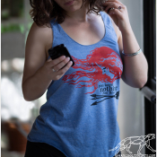 Ygritte--YOU KNOW NOTHING Jon Snow. Racerback Top American Apparel Workout Tank